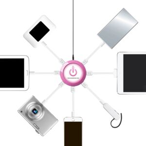 USB STANDARD PACK 7PORTS PINK CHARGEHUB USB STANDARD PACK 7PORTS PINK CHARGEHUB